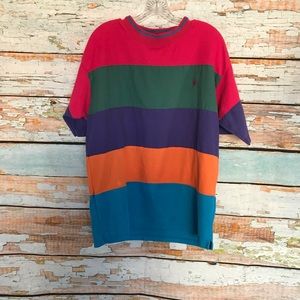 Vintage Knights of Round Table Patchwork Tee